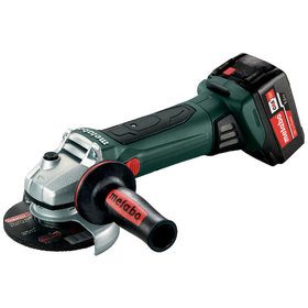 metabo® - Akku-Winkelschleifer W 18 LTX 125 Quick, 2x 5,2Ah, im Koffer