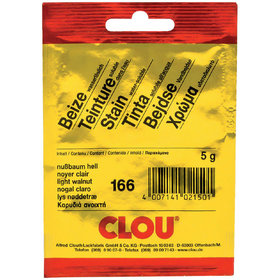 CLOU® - Beize wasserlöslich, im Beutel #166 nussbaum hell