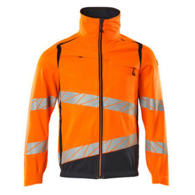 MASCOT® - Jacke ACCELERATE SAFE, hi-vis Orange/Schwarzblau, Größe 2XL