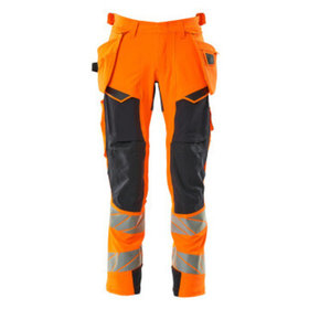 MASCOT® - Hose mit Hängetaschen ACCELERATE SAFE, hi-vis Orange/Schwarzblau, Größe 82C51