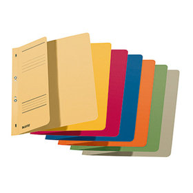 LEITZ® - Ösenhefter 37400099 DIN A4 kaufmännische Heftung Karton farbig sortiert