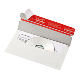ColomPac® - CD/DVD-Versandtasche CP040.16 12,1x22cm weiß