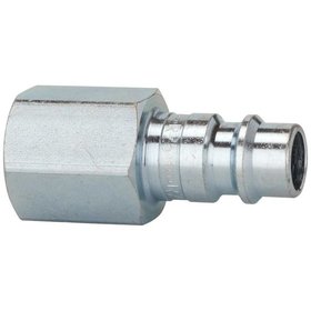 RIEGLER® - Nippel für Kupplung NW7,2-7,8, Stahl gehärtet/verzinkt, G 3/8" I, 0- 35 bar