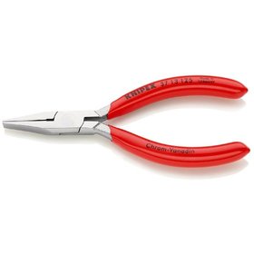 KNIPEX® - Greifzange für Feinmechanik verchromt, mit Kunststoff überzogen 125 mm 3713125