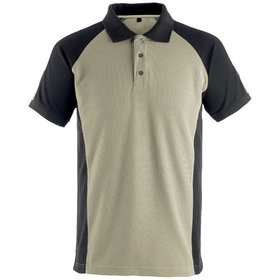 MASCOT® - Berufs-Poloshirt Bottrop 50569-0209, hellkhaki/schwarz, Größe XS