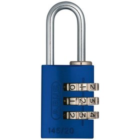 ABUS - AV-Zahlen-Vorhangschloss-Set 145/20, Aluminium massiv, farbig sortiert