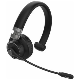 XQISIT - Mono Wireless Headset mit Mikro black, Over-Ear Headset - Wireless