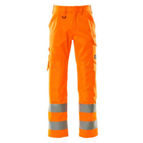 MASCOT® - Geraldton Hose mit Knietaschen SAFE LIGHT, hi-vis Orange, Größe 76C60