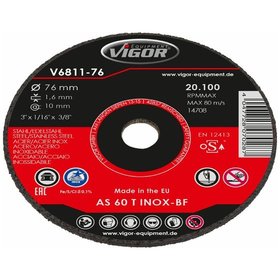 VIGOR® - Trennscheiben ∙ 76mm ∙ V6811-76 ∙ 25er-Packung