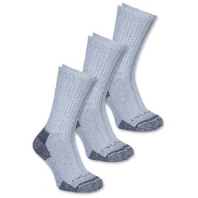 carhartt® - Herren Socken ALL-SEASON COTTON SOCK 3-PAIR, grey, Größe M-L