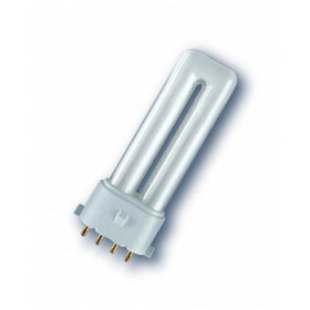OSRAM - Leuchtstofflampe DULUX S/E, 2G7, 11 W / 840