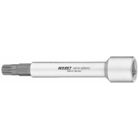 HAZET - Gegenhalter für Kolbenstange 4910-XZN10, Vierkant 12,5mm (1/2"), Innen Vielzahn Profil XZN, M10