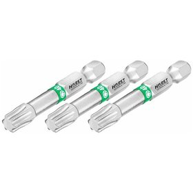 HAZET - Bit 2223NSLG-T40/3 ∙ Sechskant 6,3 (1/4") ∙ Innen TORX® Profil ∙ T40 ∙ 3er-Pack