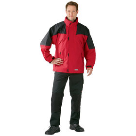 Planam - Winterjacke 3140 rot/schwarz, Größe 2XL