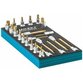 HAZET - Schraubendreher-Steckschlüsseleinsatz Satz, TORX® 163-492/22, Vierkant 12,5mm (1/2"), Innen TORX® Profil, Tamper Resistant TORX® Profil, 22-teilig