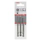 Bosch - Schrauberbit-Set Extra-Hart, 3-teilig, PH1, PH2, PH3, 89 mm (2607001757)