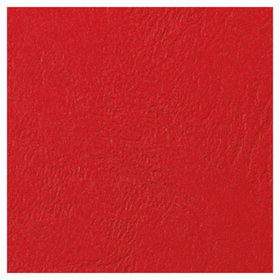 GBC® - Einbanddeckel LeatherGrain CE040031 DIN A4 rot 100 St./Pack.