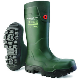 Dunlop® - Sicherheitswinterstiefel Fieldpro Thermo+, S5L CR SR FO LG, grün, Größe 37