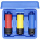 Brilliant Tools - 1/2" Alu-Felgen-Kraft-Stecknuss-Satz, 17 / 19 / 21mm, 3-teilig