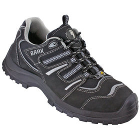 BAAK® - Sicherheitshalbschuh Peter Sports 7204, S3 SRC ESD, schwarz/grau, Größe 41