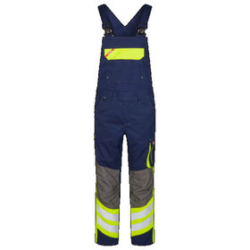 Engel - Cargo Latzhose 3870-217, Blue Ink/Gelb, Größe 44