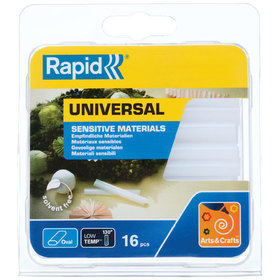 Rapid® - Klebesticks transparent ø9 oval x 94mm 14er Pack, 40107349