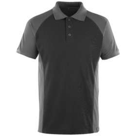 MASCOT® - Berufs-Poloshirt Bottrop 50569-0209, schwarz/dunkelanthrazit, Größe M