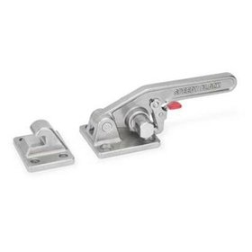 Ganter Norm® - 852.3-1700-T-NI Edelstahl-Verschlussspanner mit Verriegelung, schwere Ausführung