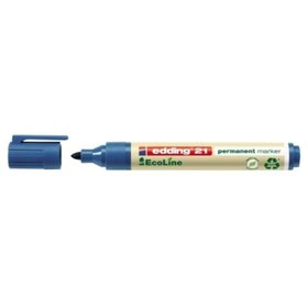 edding - 21 EcoLine Permanentmarker blau