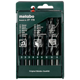 metabo® - Bohrersortiment-Kassette, 9-teilig (627179000)