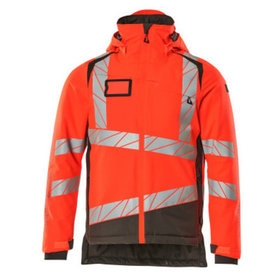 MASCOT® - Winterjacke ACCELERATE SAFE, hi-vis Rot/Dunkelanthrazit, Größe S