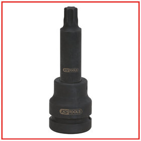 KSTOOLS® - Kraft-Biteinsatz für Torx-E-Schrauben L=107mm, E20