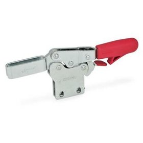 Ganter Norm® - 820.4-75-NL Schnellspanner, Spannhebel horizontal, mit Verriegelung, mit senkrechtem Fuß