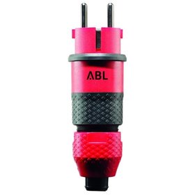 ABL SURSUM - SCHUKO-Stecker Kunststoff IP54 rot Schraubklemmen gerade