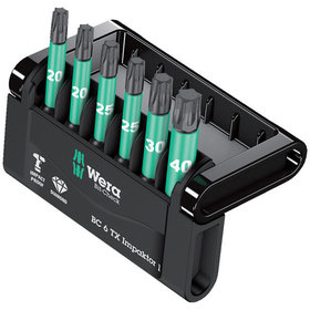 Wera® - Bit-Sortiment Bit-Check 6 TX Impaktor 1, 6-teilig