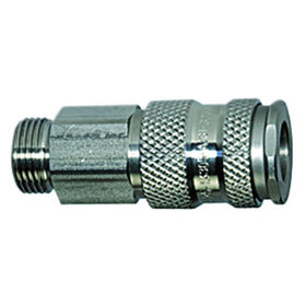 RIEGLER® - Schnellverschlusskupplung NW 7,8, Edelstahl 1.4305, G 1/4" A