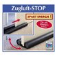 WENKO® - Zugluftstop 5657010500 faltbar schwarz