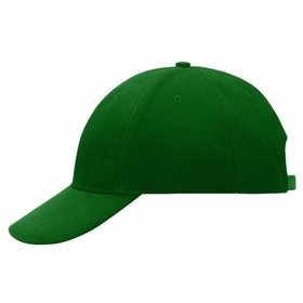 James & Nicholson - 6 Panel Low Profile Cap MB018, dunkelgrün, Einheitsgröße