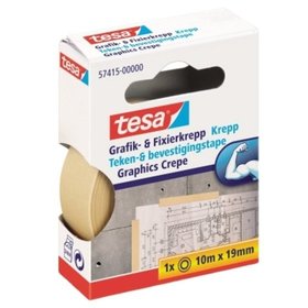 tesa® - Fixierband 57415-00000 19mm x 10m Papier beige