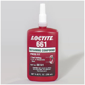 LOCTITE® - 661 Fügeklebstoff hochfest niedrigviskos anaerob gelb 250ml Flasche
