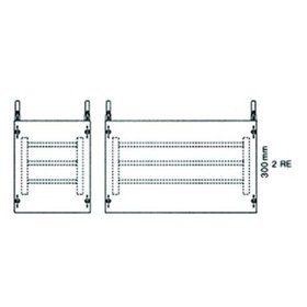 Striebel - Verteilerfeld KOMBISETS 250x300x160mm m.Ausschn Montageplatte