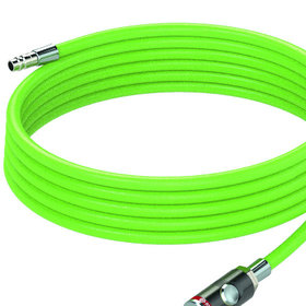 RIEGLER® - PVC-Gewebeschlauch-Set leuchtgrün, Schlauch-ø 12x6, Länge 5 m