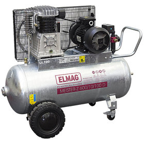 ELMAG - Kompressor MEISTER-Z verzinkt 600/10/100 D