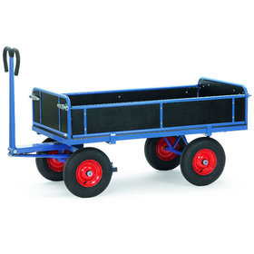 fetra® - Handpritschenwagen 6453V, Vollgummireifen, Tragkraft 700kg
