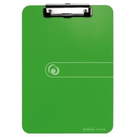 herlitz - Klemmbrett 11226610 DIN A4 PS opak apfel