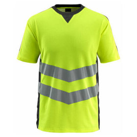 MASCOT® - Sandwell T-Shirt SAFE SUPREME, hi-vis Gelb/Schwarz, Größe M