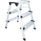 KSTOOLS® - Aluminium-Stufen-Stehleiter