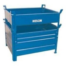 HESON® - Stapelbehälter 1t, lackiert 800x500x300,geschlossen