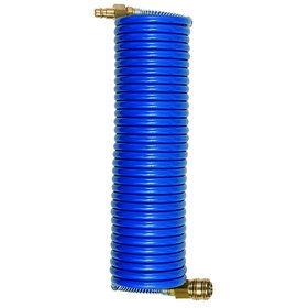 RIEGLER® - Spiralschlauch-Kupplung-Set, Standardkupplung, Nylon, ø 7,9x6,3, 5,0 m