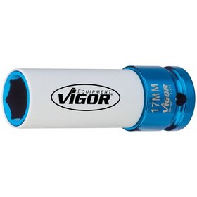 VIGOR® - Schlagschrauber-Steckschlüsseleinsatz V2472 Antrieb 1/2", SW17 x 85mm